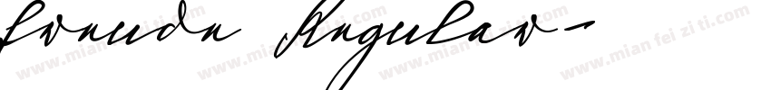 freude Regular字体转换